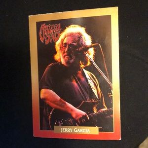 Jerry Garcia Card - Grateful Dead